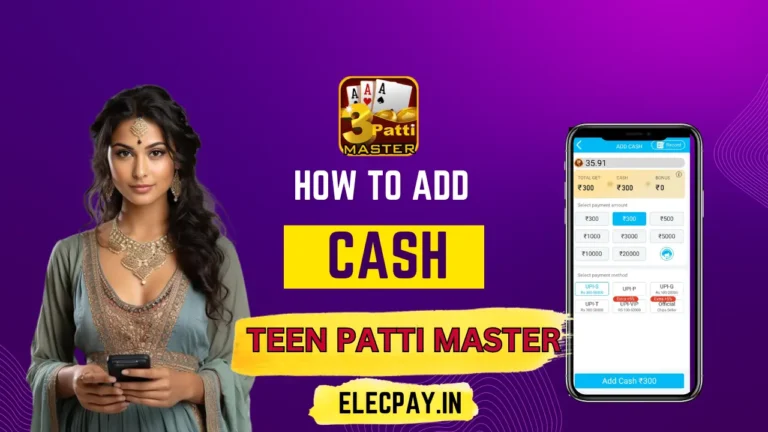 Add Cash On Teen Patti Master